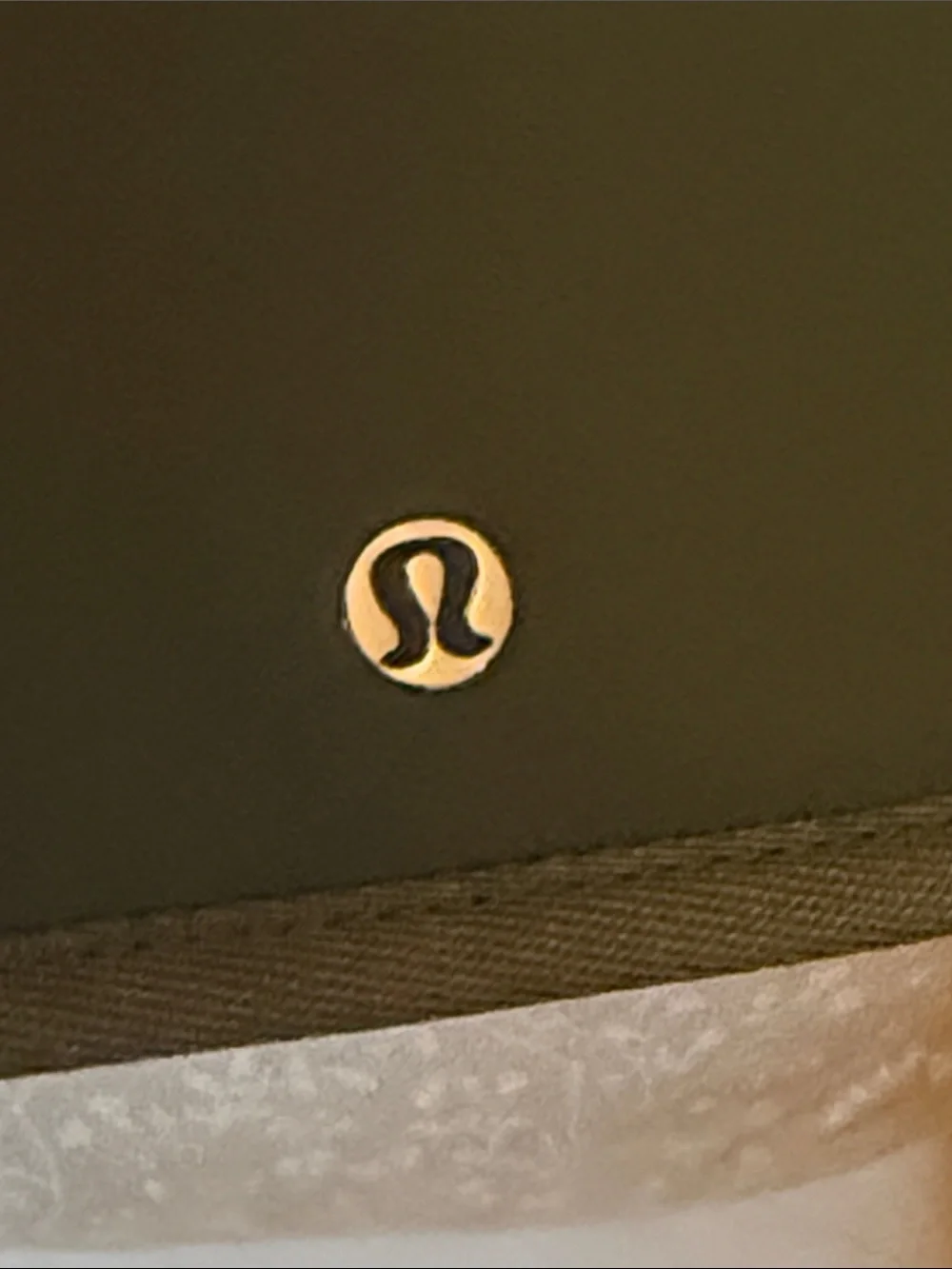 lululemon athletica Teal Zip Card Holder